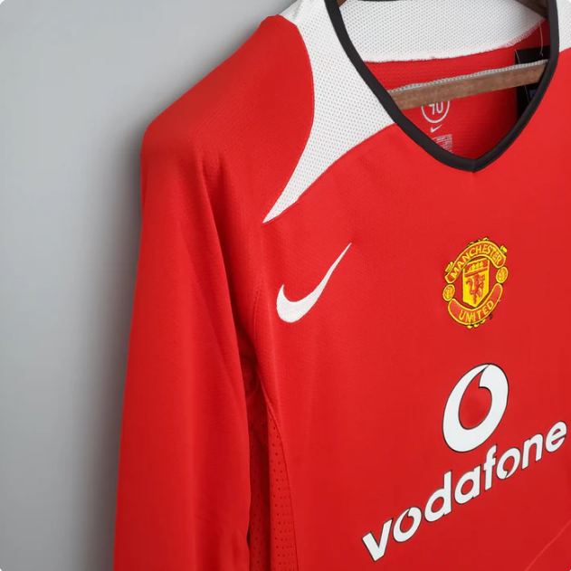 Retro Manchester United 04/05 Manga Comprida