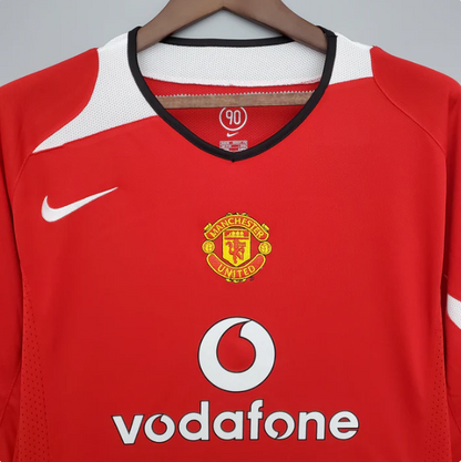 Retro Manchester United 04/05 Manga Comprida