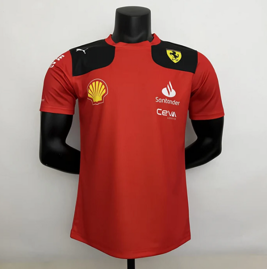 F1 Ferrari 2023 red T shirt #16