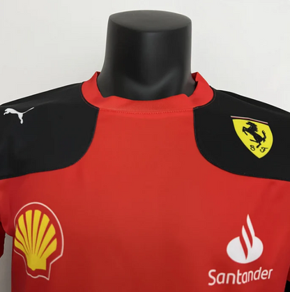 F1 Ferrari 2023 red T shirt #16