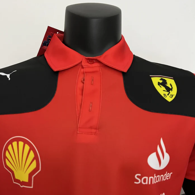 F1 Ferrari 2023 red T shirt - POLO