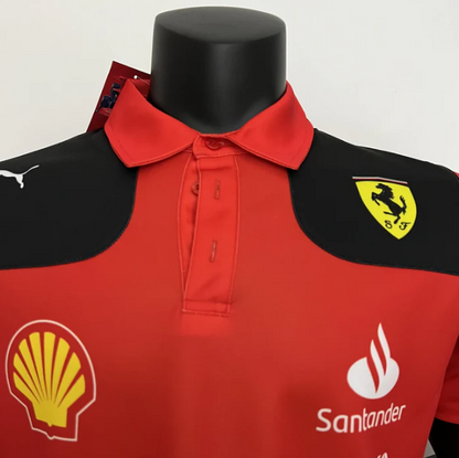 F1 Ferrari 2023 red T shirt - POLO