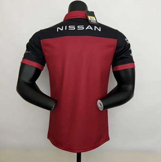 F1 NISSAN 2023 red T shirt - POLO