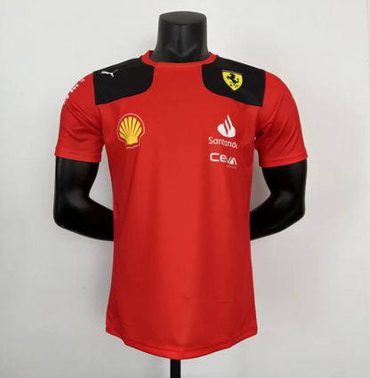 F1 Ferrari 2023- Red racing T shirt