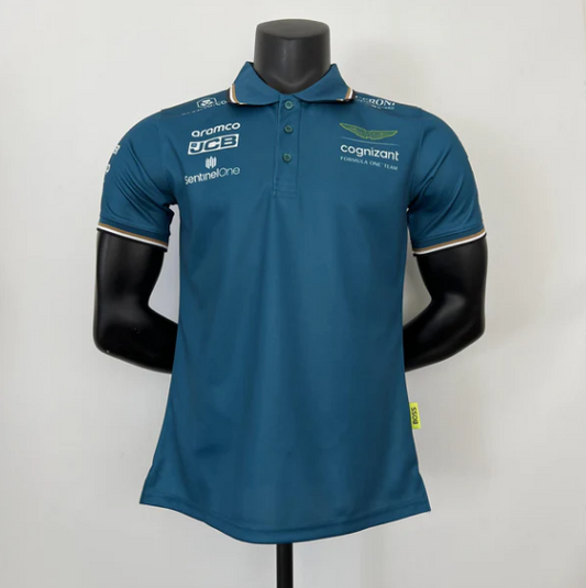 F1 Aston Martin 2023 - #ALONSO -#14 - Green POLO