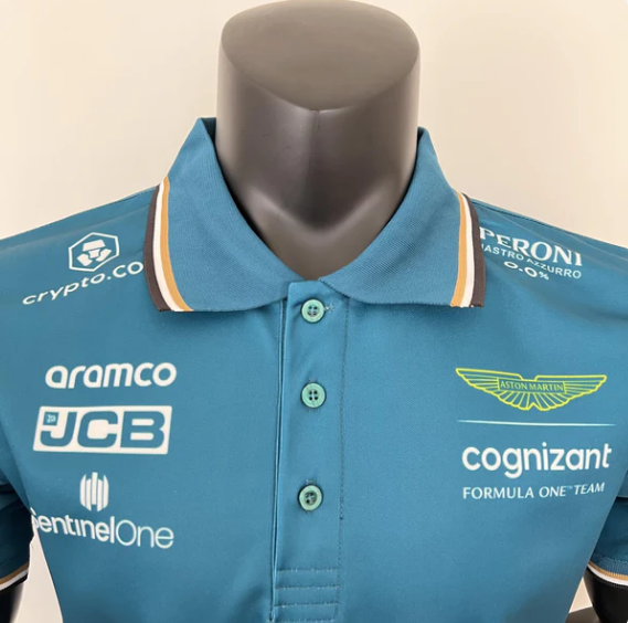 F1 Aston Martin 2023 - #ALONSO -#14 - Green POLO