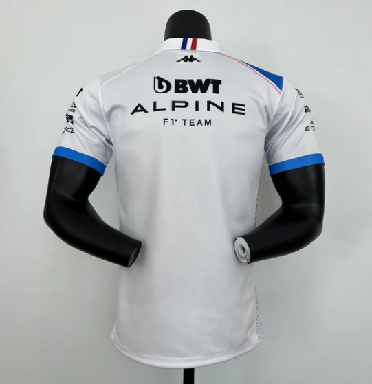 F1 Alpine 2023 white - POLO