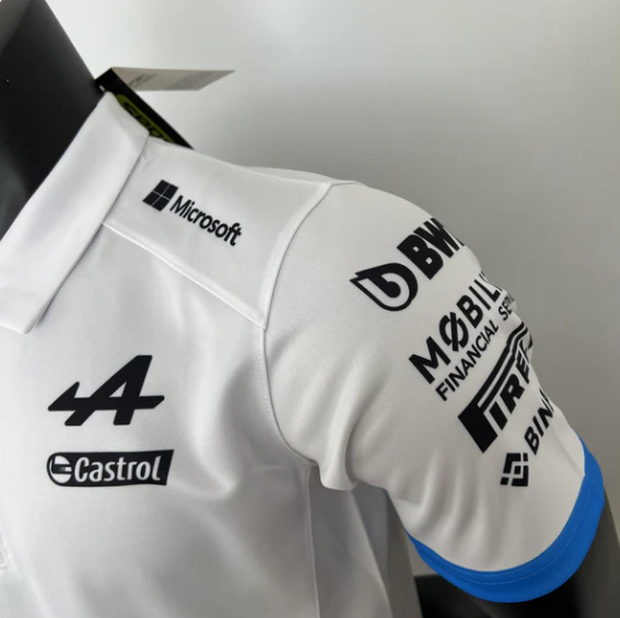 F1 Alpine 2023 white - POLO