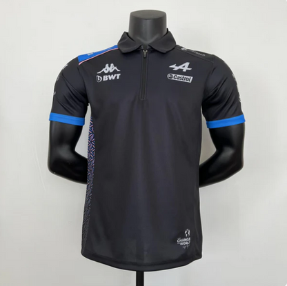 F1 Alpine 2023 black- POLO