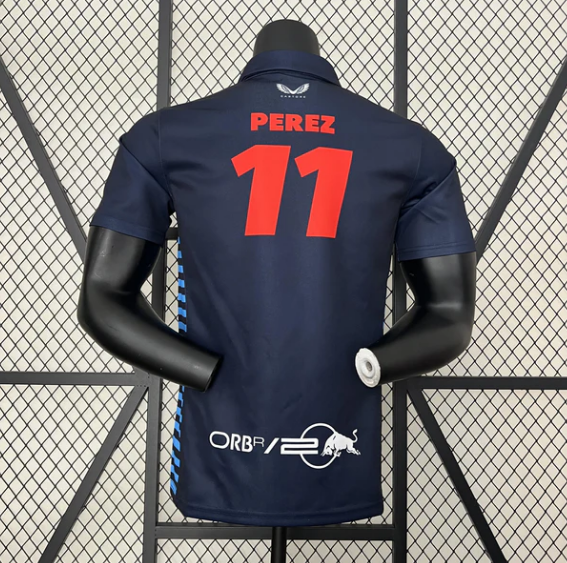 F1 RedBull 2024 #PEREZ - #11 - Blue - POLO