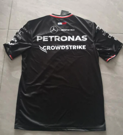 F1 MERCEDES 2024 black shirt