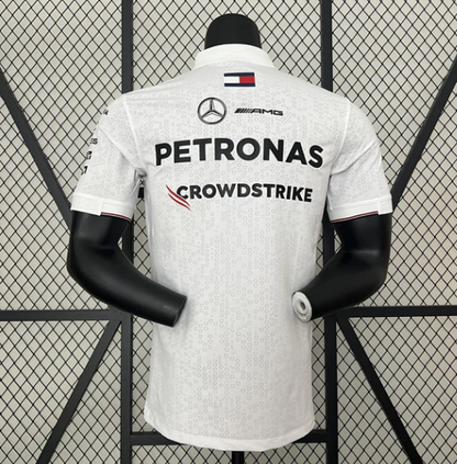 F1 MERCEDES 2024 white - POLO