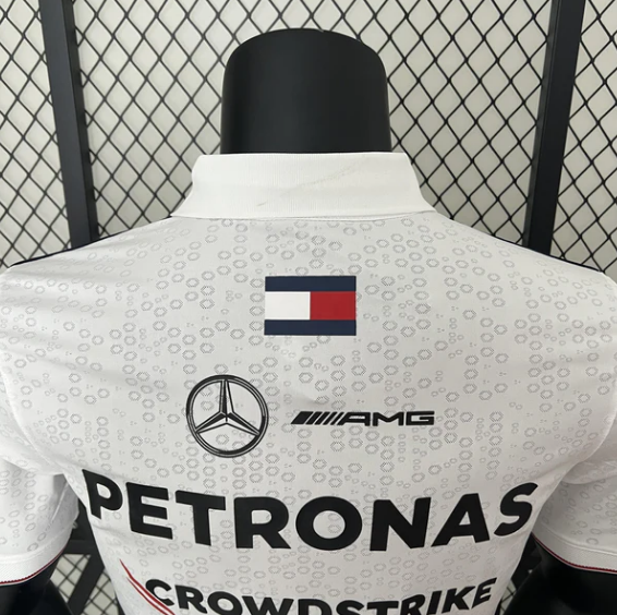 F1 MERCEDES 2024 white - POLO