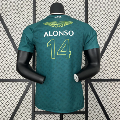 F1 ASTON MARTIN 2024 #ALONSO -14- green shirt